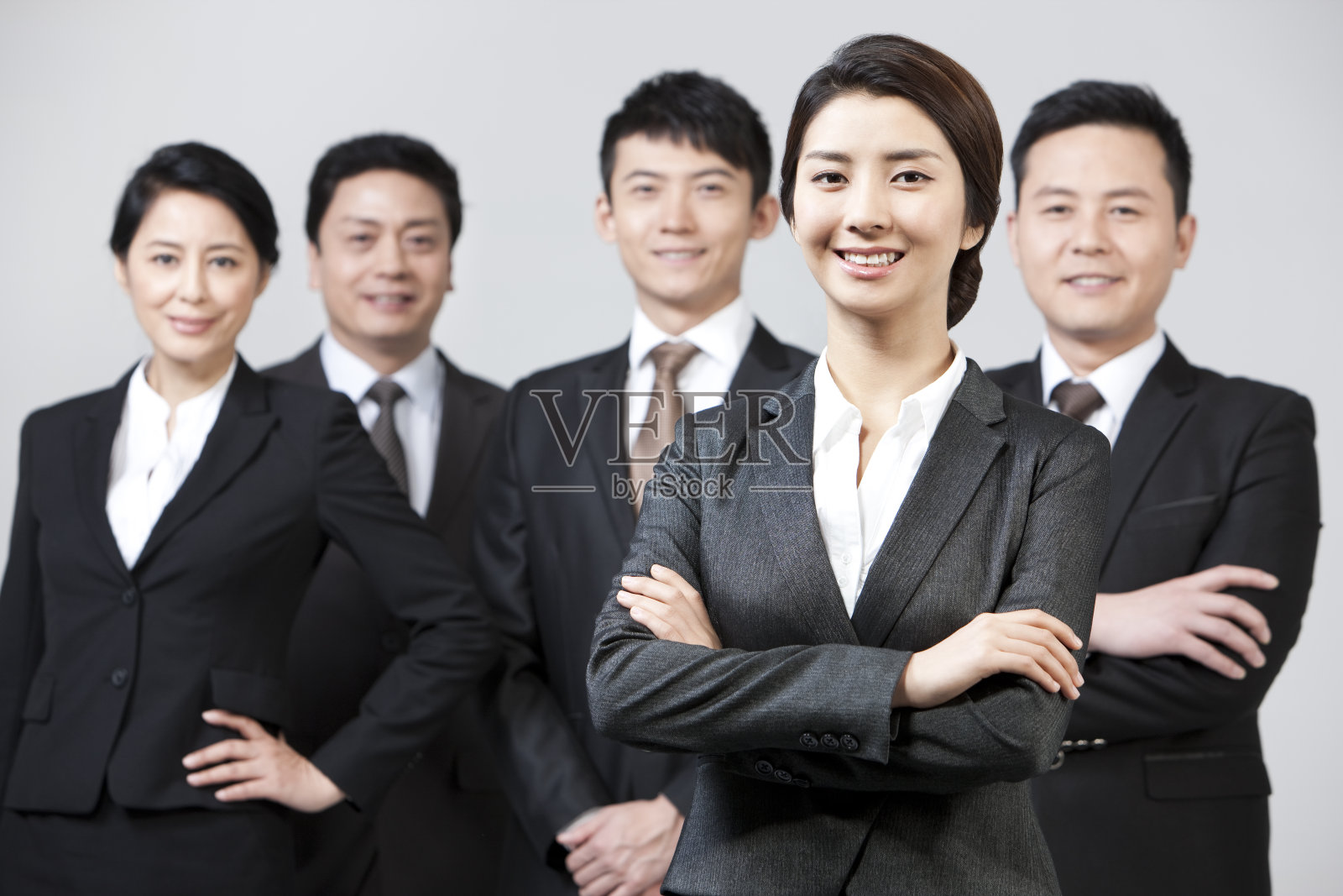 快乐的商务团队照片摄影图片