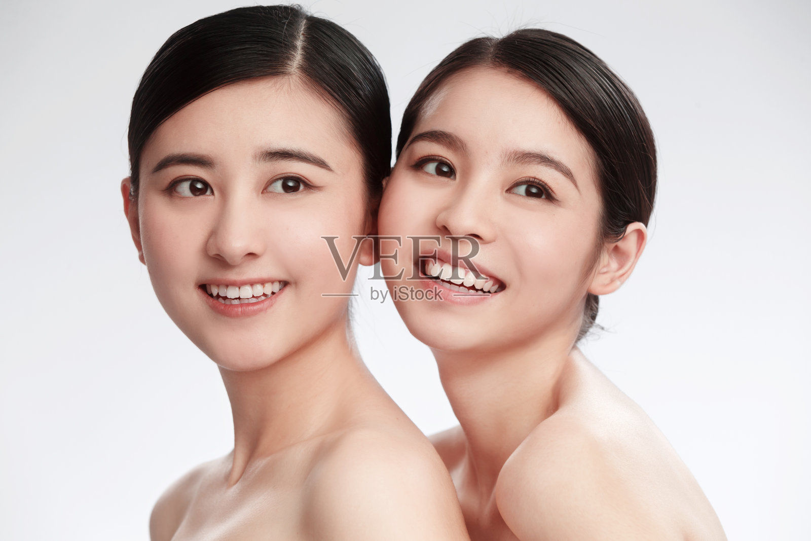 漂亮的女闺蜜照片摄影图片