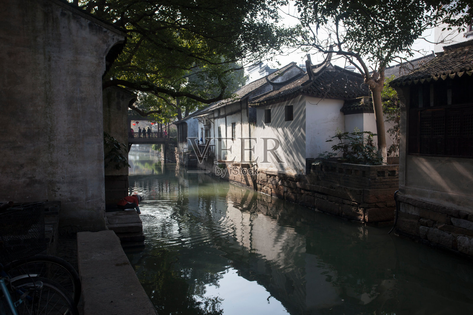 江苏省昆山市锦溪古镇照片摄影图片