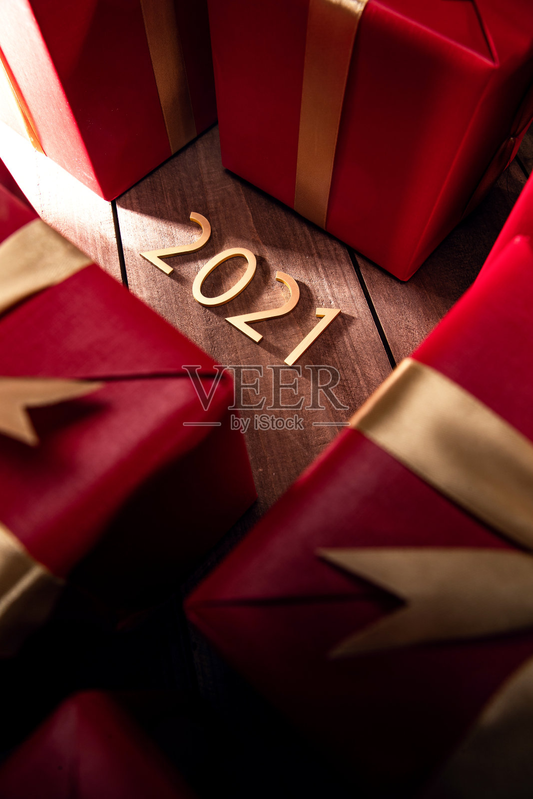 新年礼物照片摄影图片