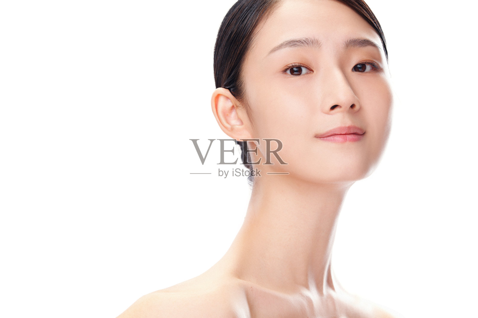 美女妆面肖像照片摄影图片