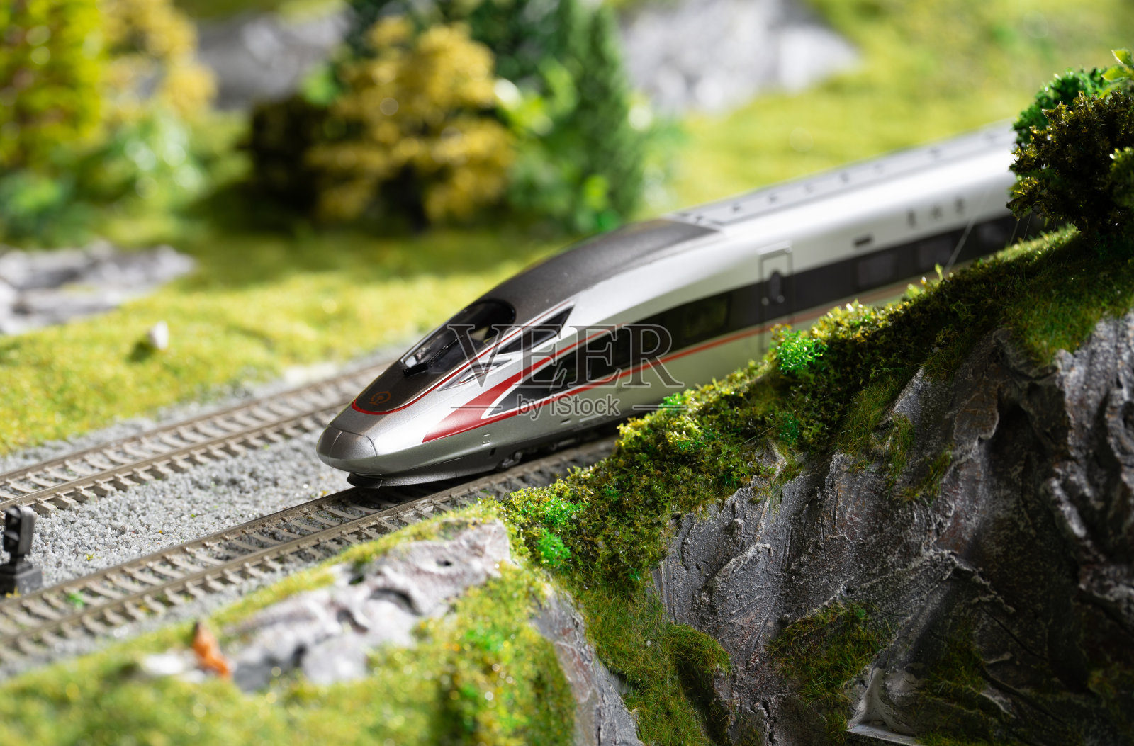 高铁模型照片摄影图片