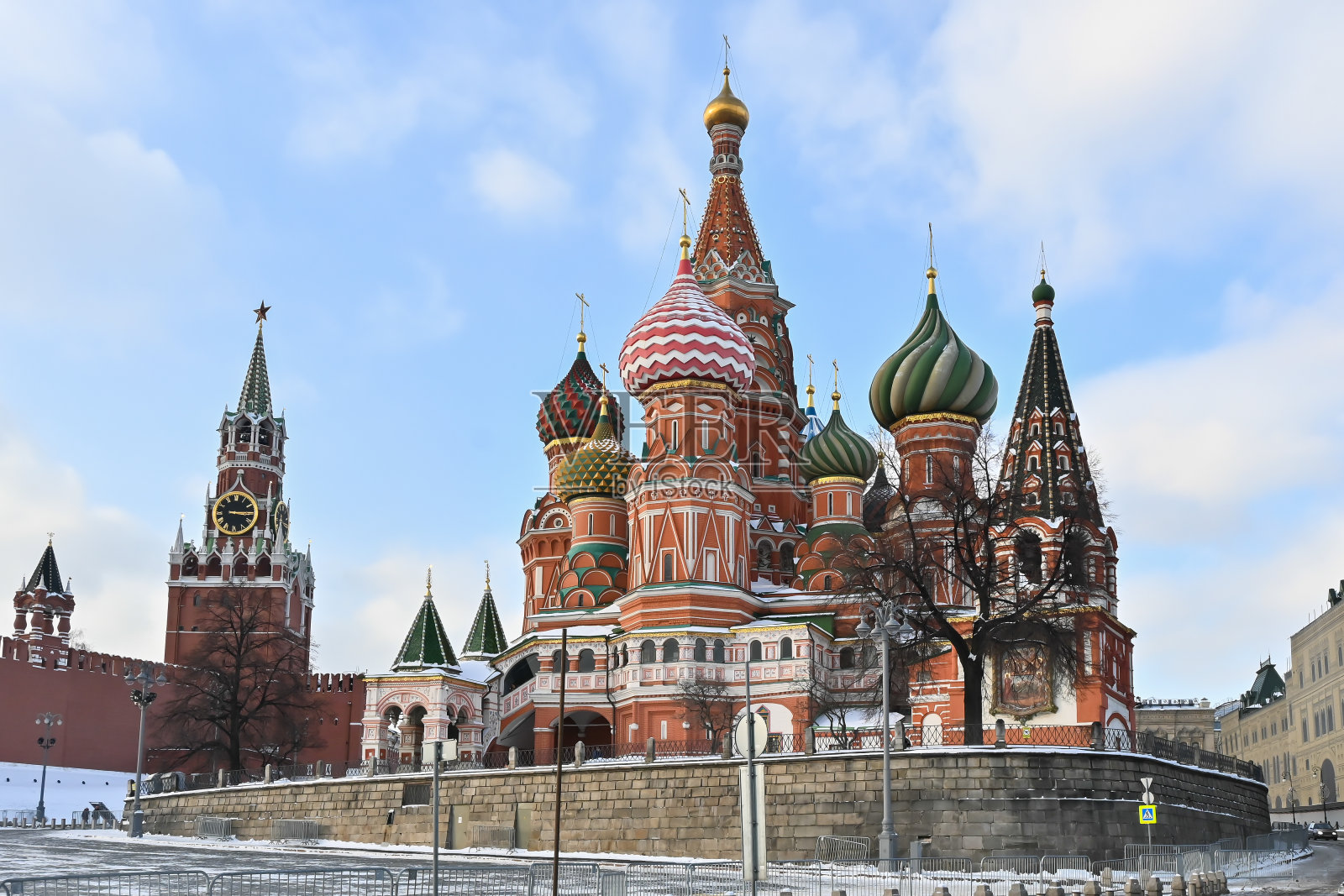 莫斯科克里姆林宫。照片摄影图片