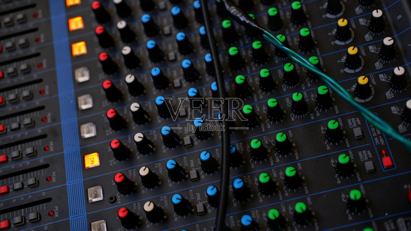 混合控制台照片摄影图片