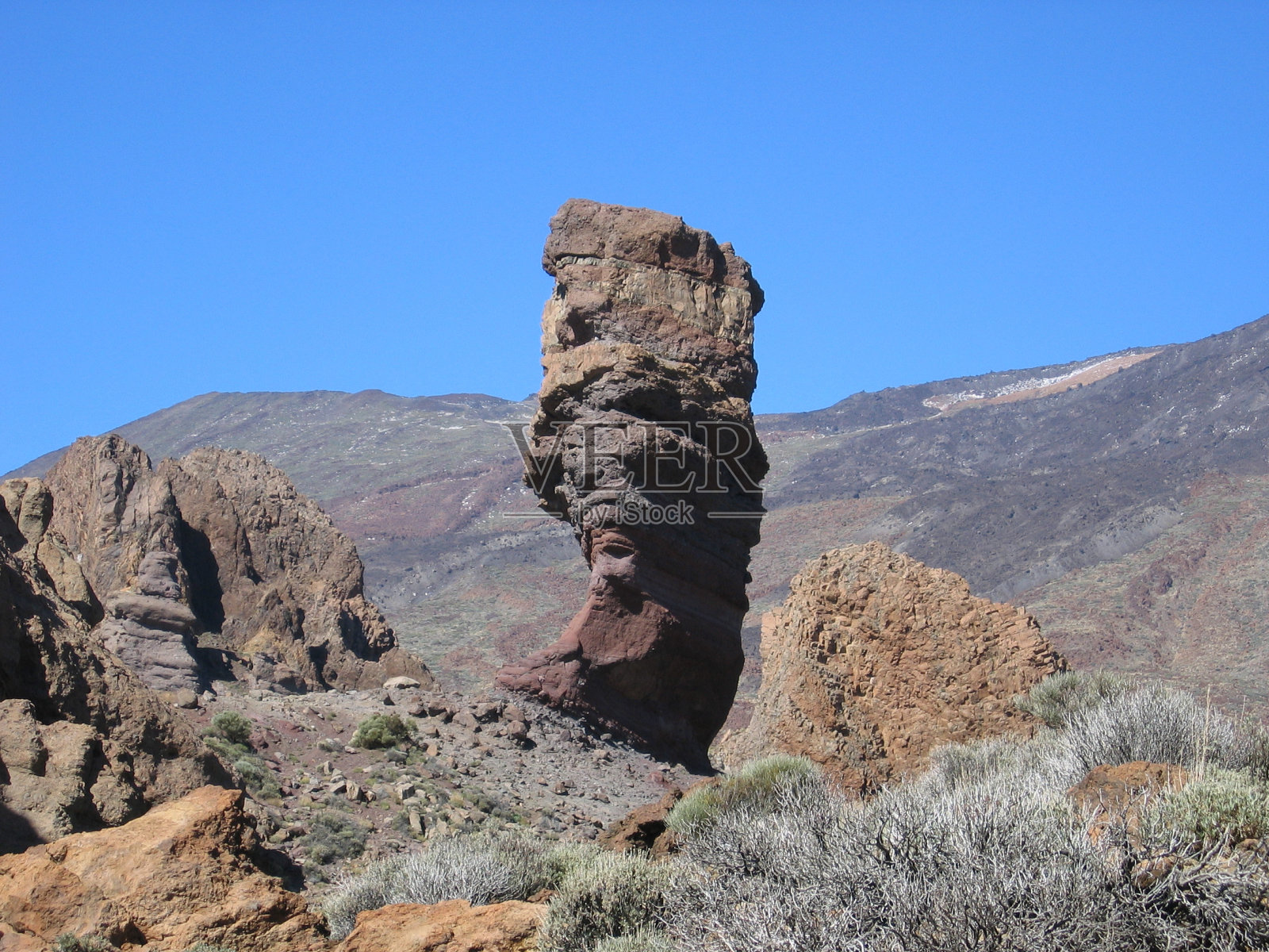特内里费岛泰德国家公园的岩层照片摄影图片