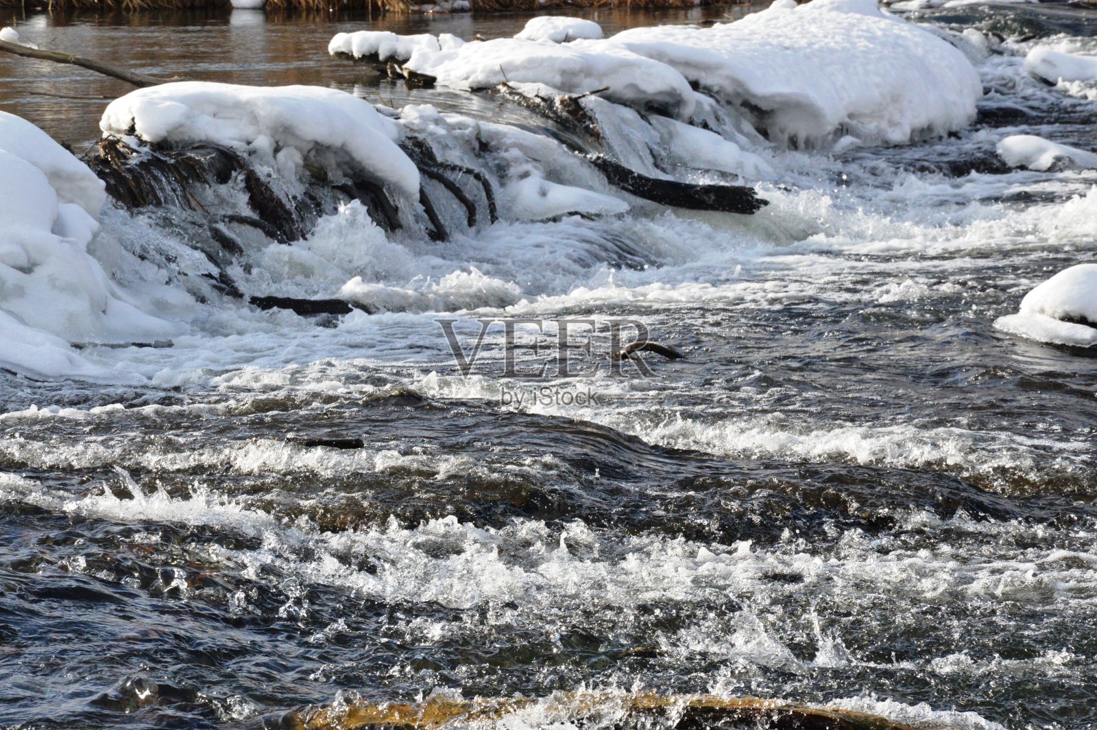 山区河流照片摄影图片