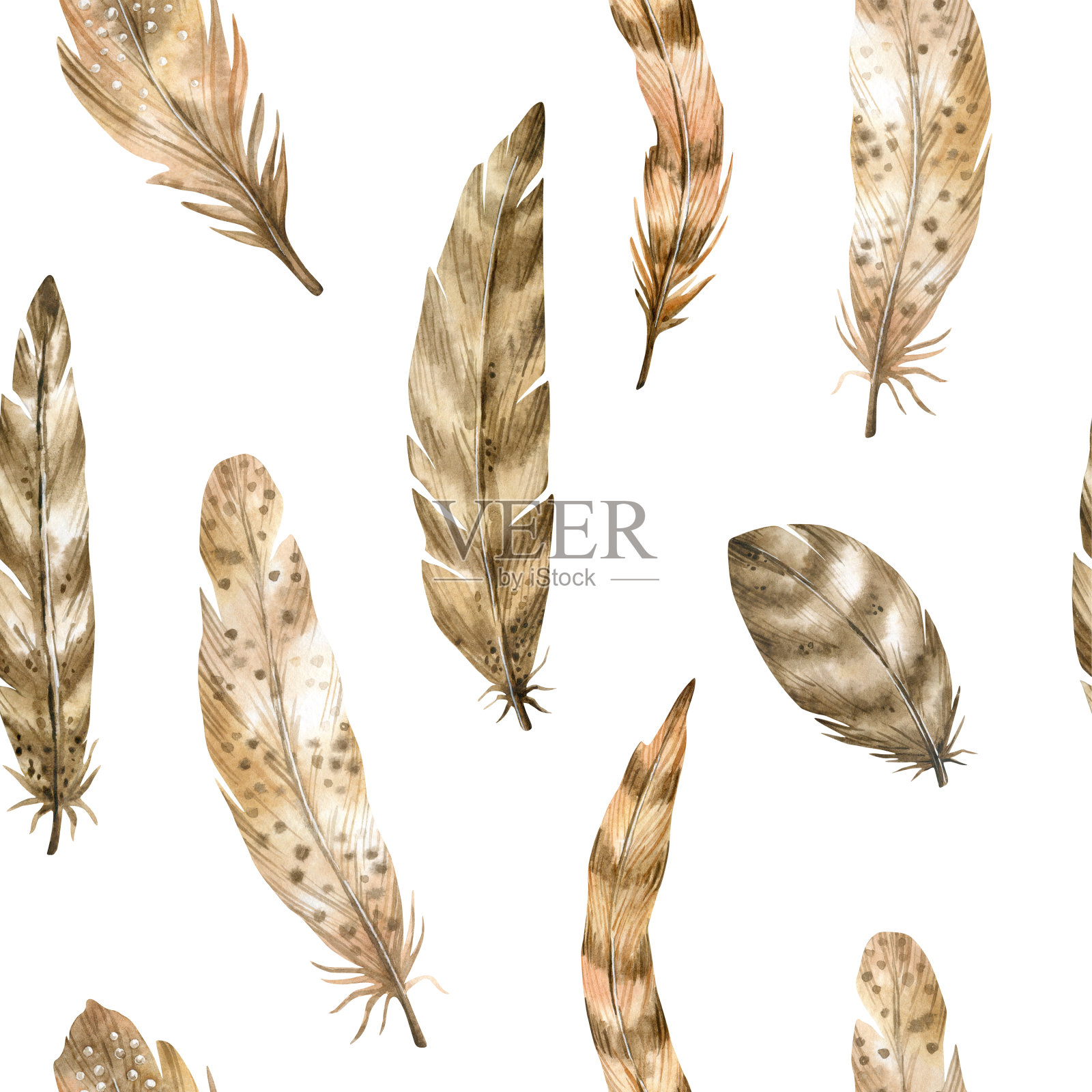 水彩模式设计元素图片