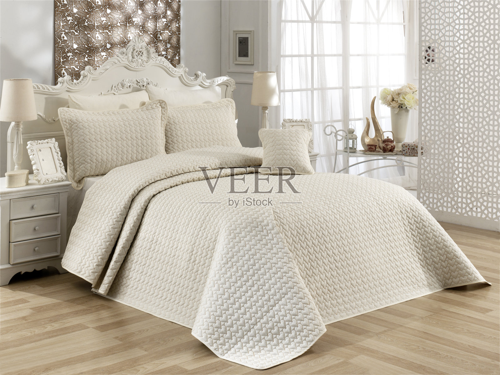 卧室照片摄影图片