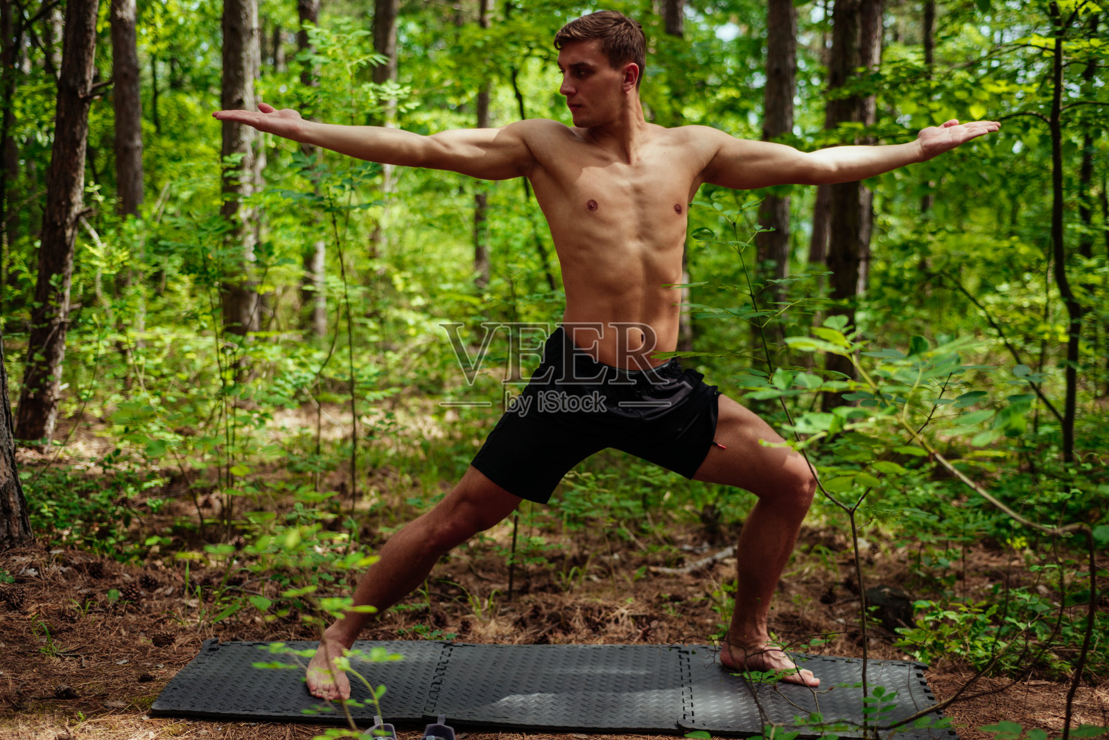 伸展运动-户外运动照片摄影图片