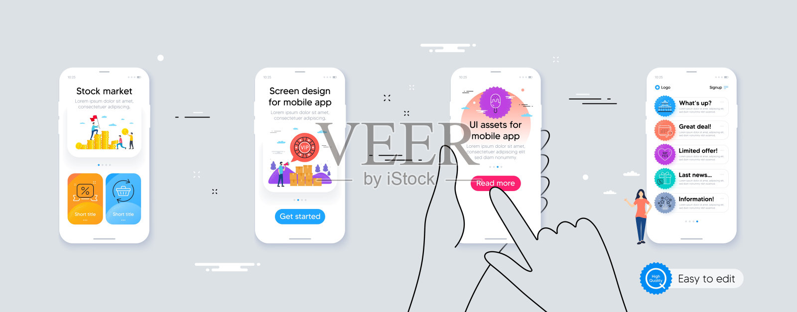 出售礼物,马戏团和刷新购物车最小线图标。对于web应用,打印。向量插画图片素材