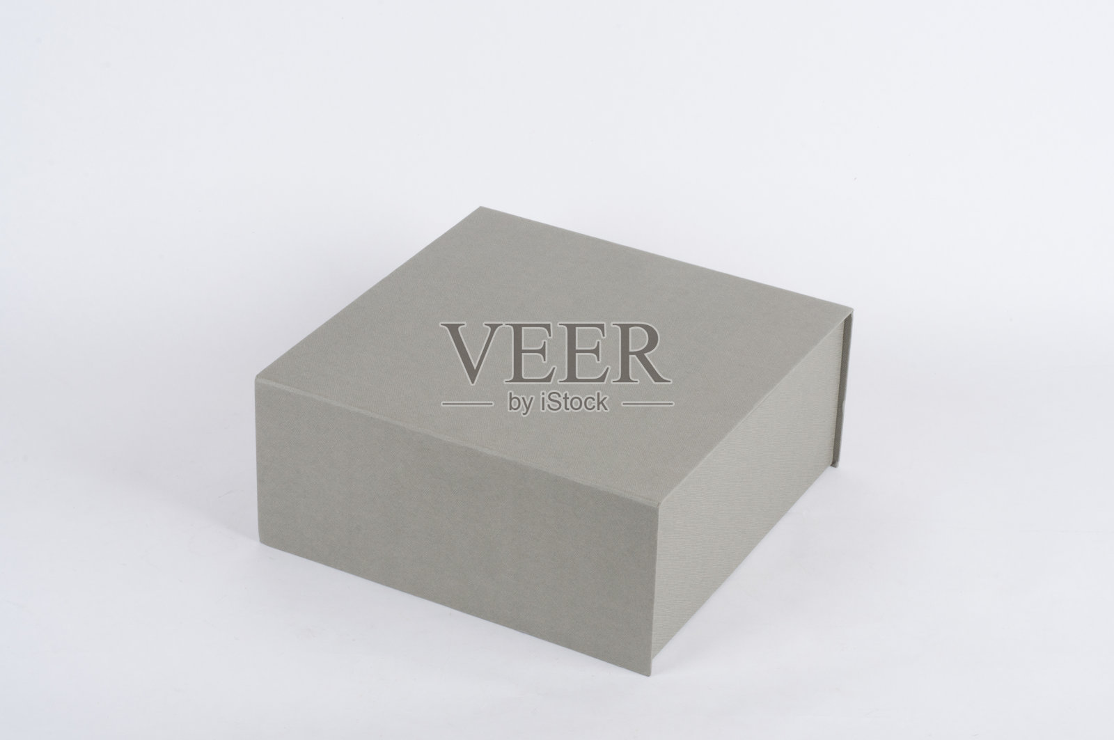 灰色纸箱孤立在白色背景上照片摄影图片