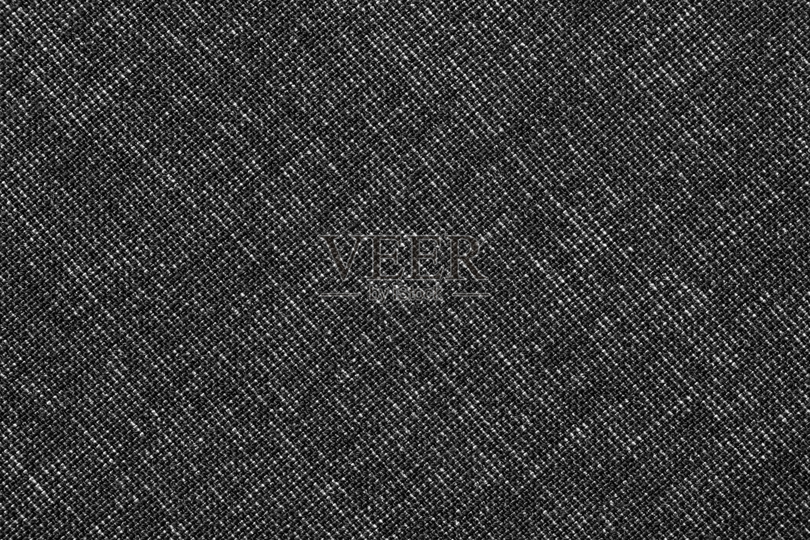 黑色亚麻布纹理为背景。天然纤维粗麻布照片摄影图片