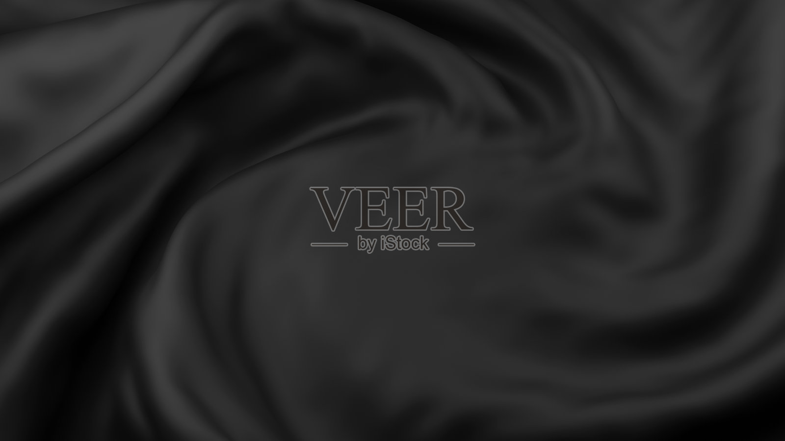 黑色织物背景与复制空间3d渲染照片摄影图片