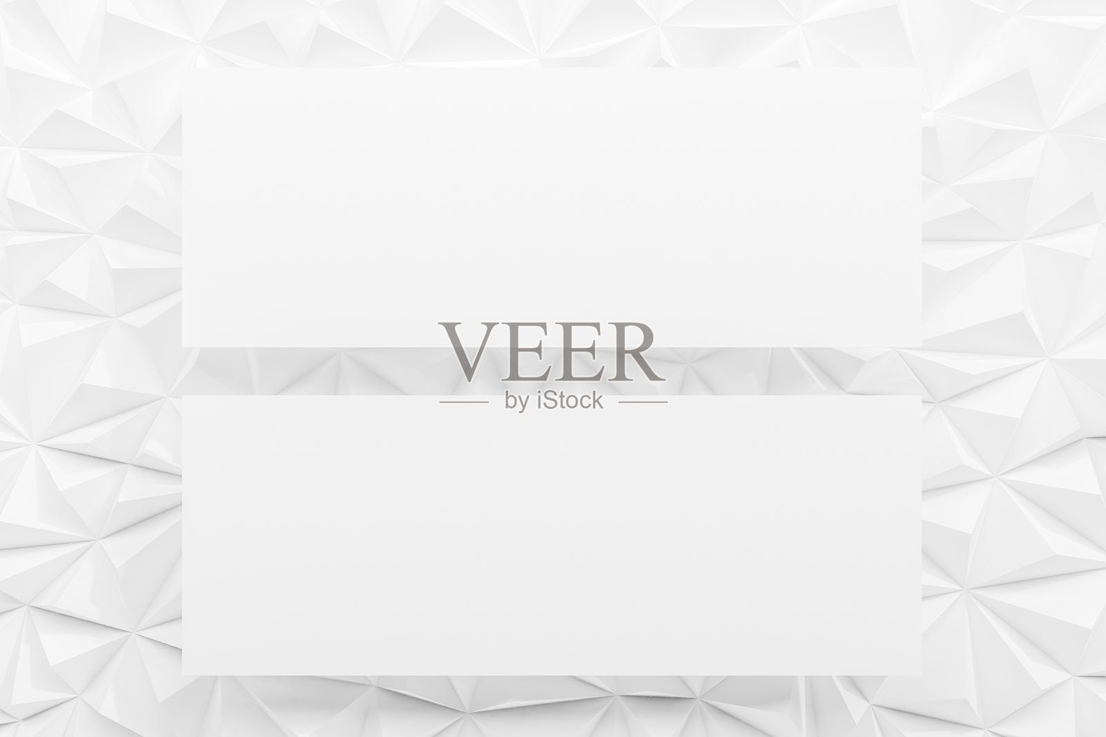 摘要白色低多边形背景与复制空间3d渲染照片摄影图片