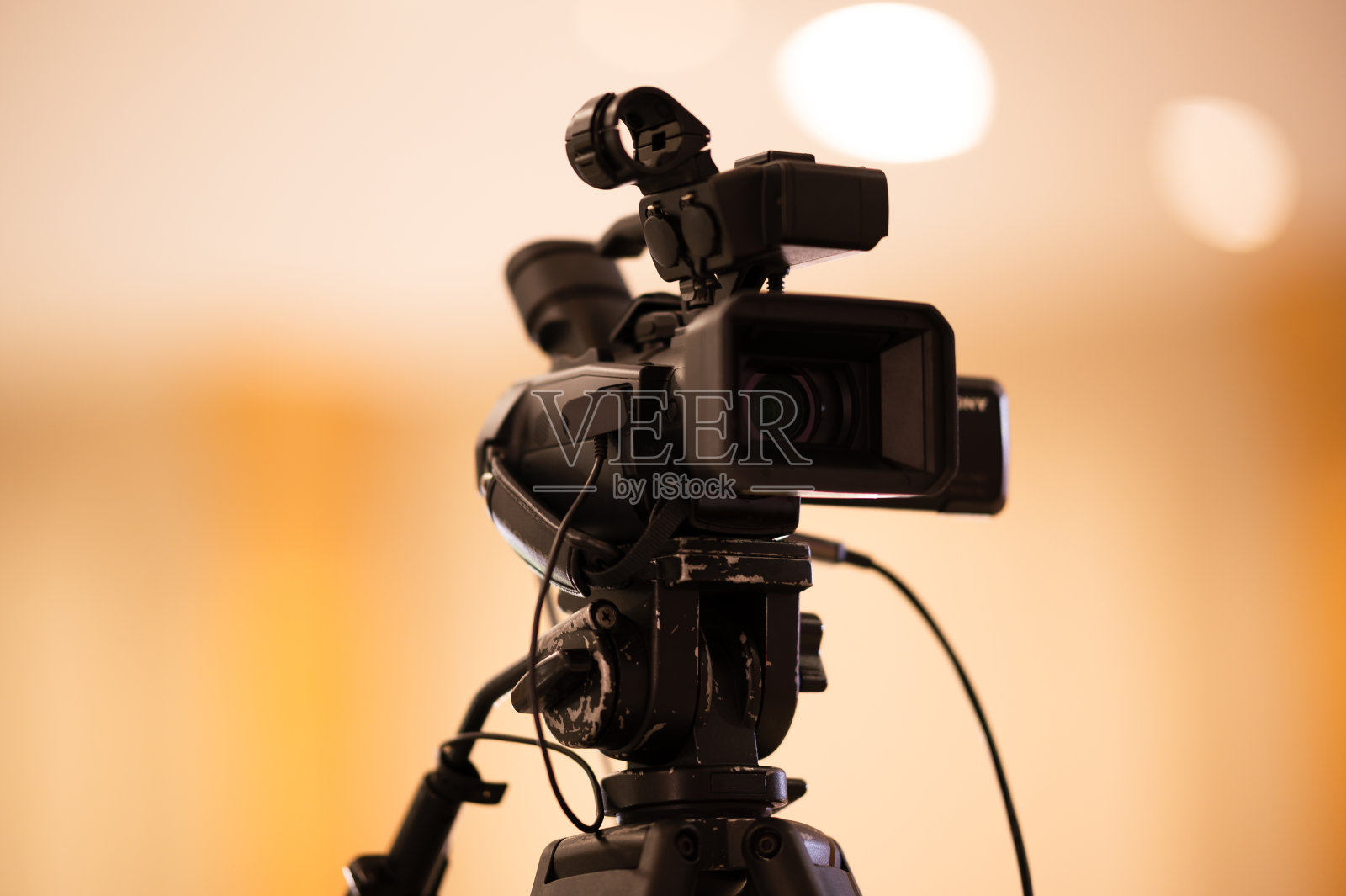 摄像机操作员专业摄像机拍摄视频播客照片摄影图片