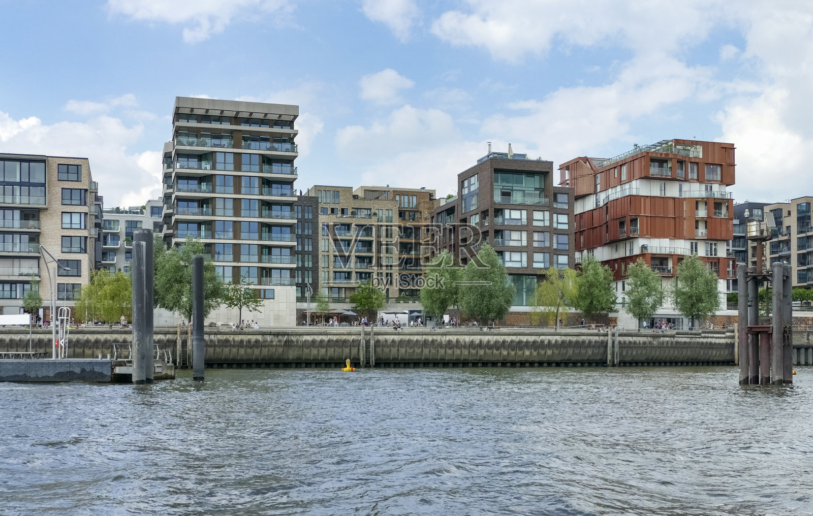 汉堡诺德雷尔贝照片摄影图片