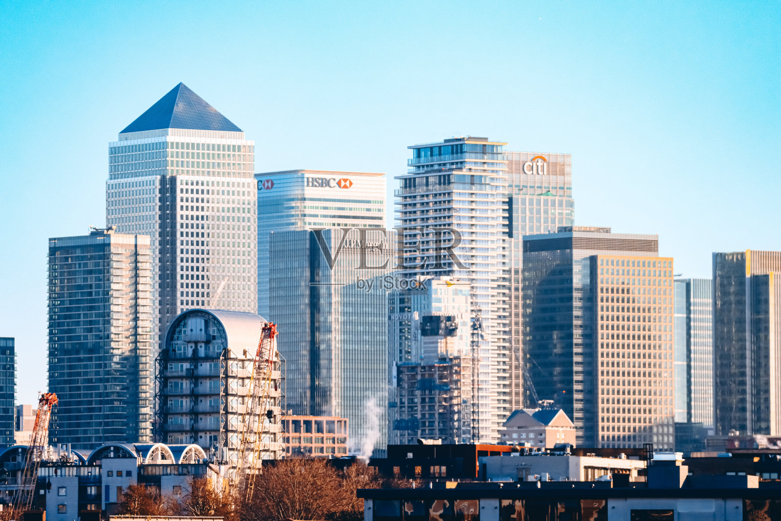 金丝雀码头照片摄影图片