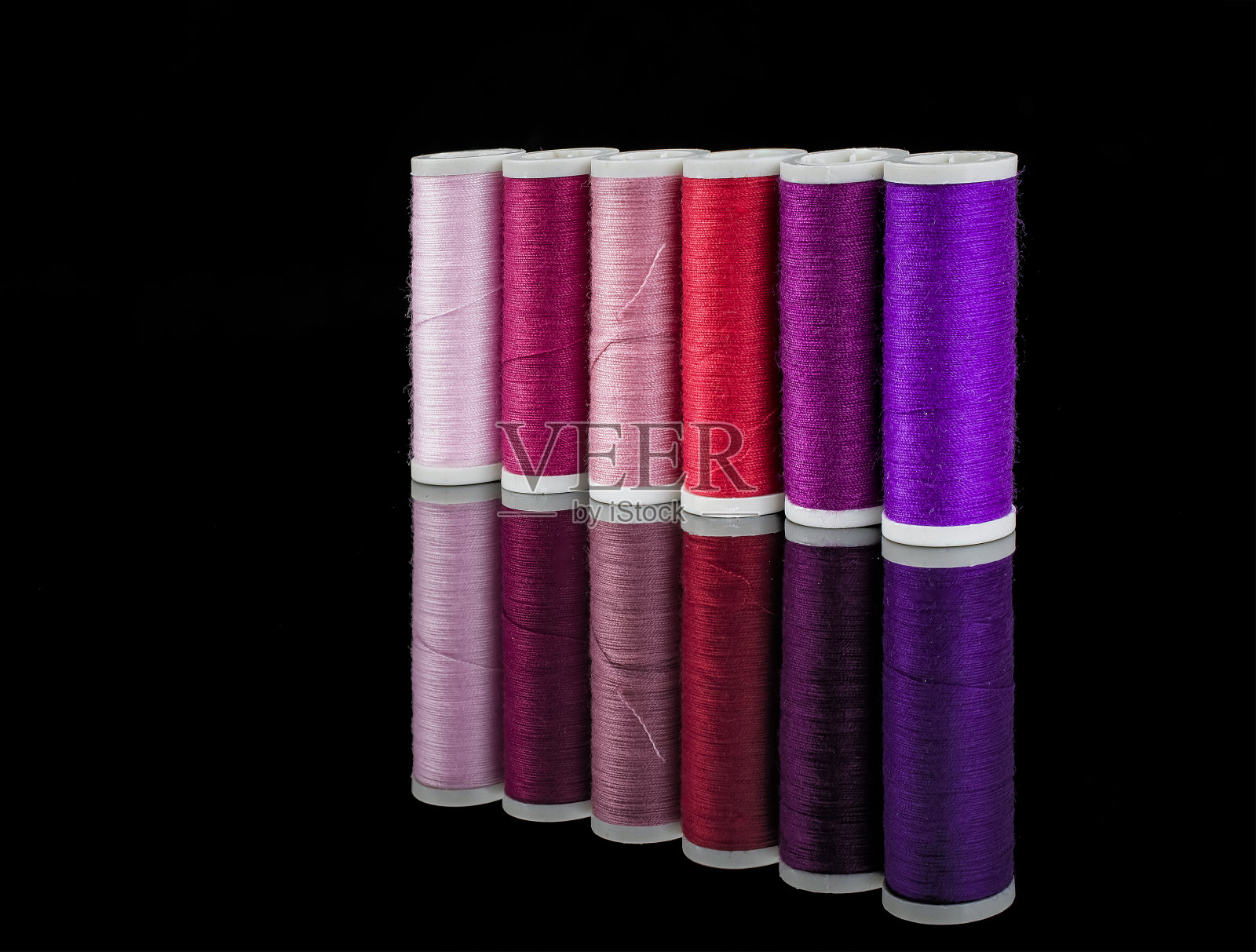 彩色缝纫线背景特写照片摄影图片