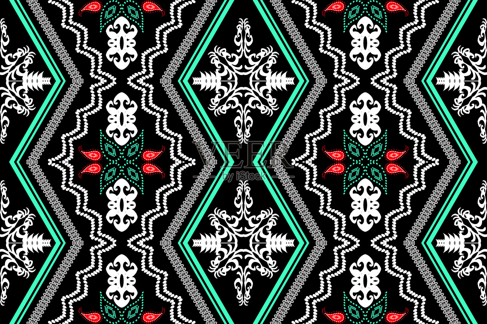 几何民族设计插画图片素材