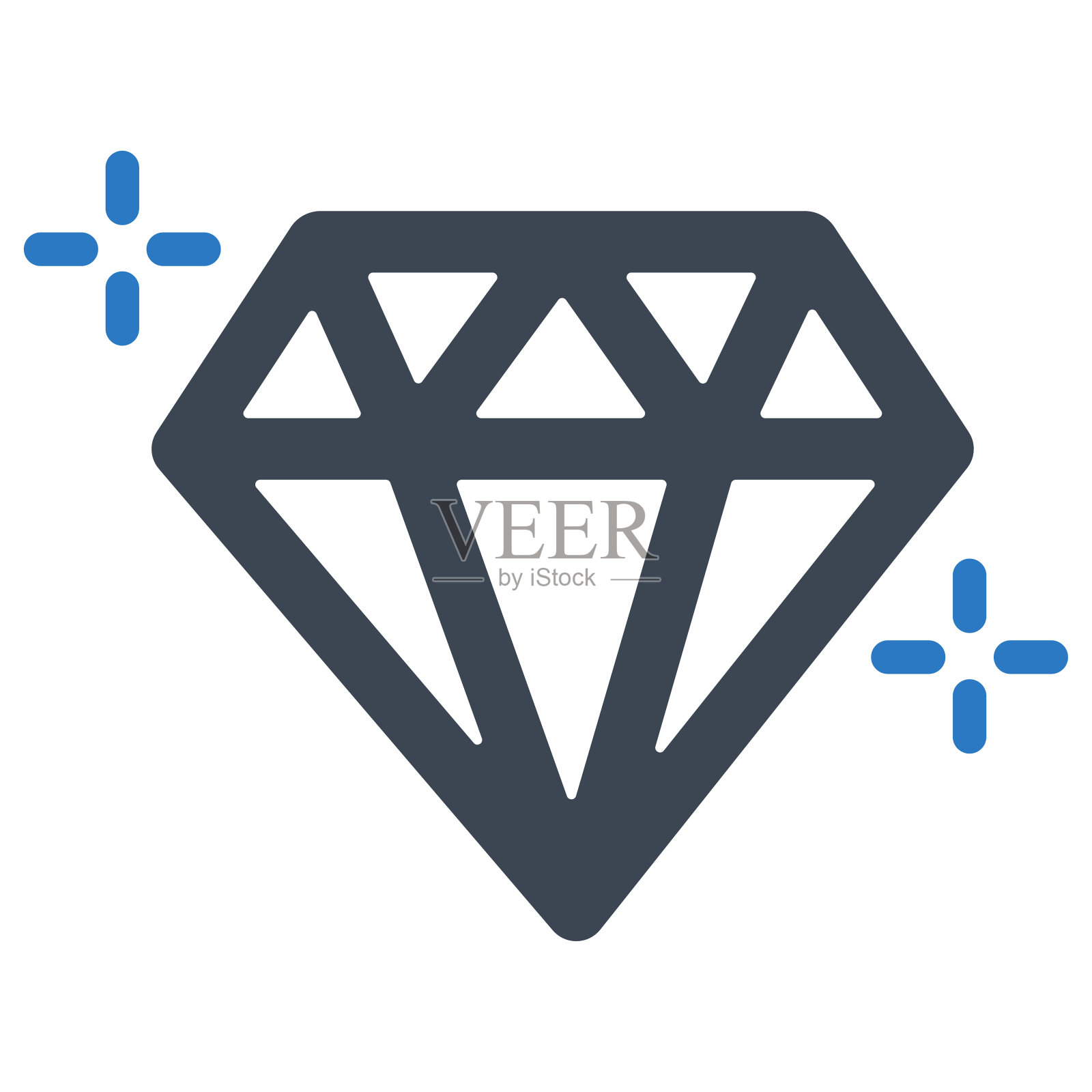 干净的code图标。插画图片素材