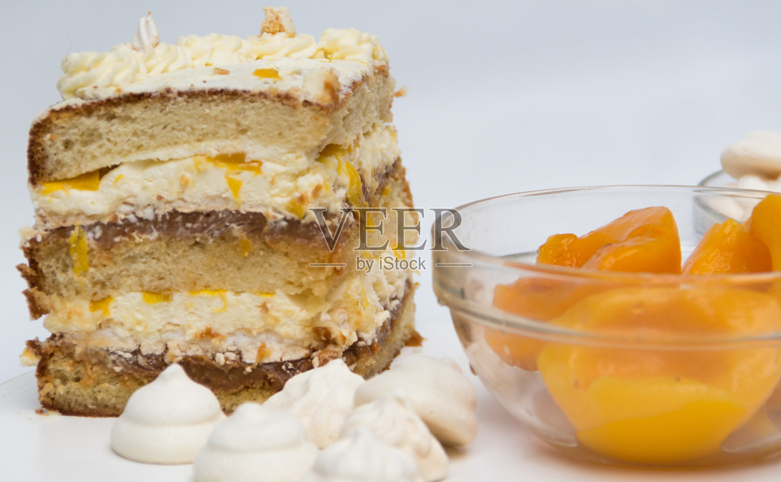 乌拉圭和阿根廷美食的典型甜点照片摄影图片