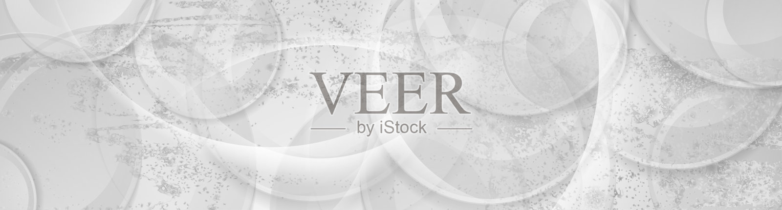 白色和灰色的抽象背景圈插画图片素材