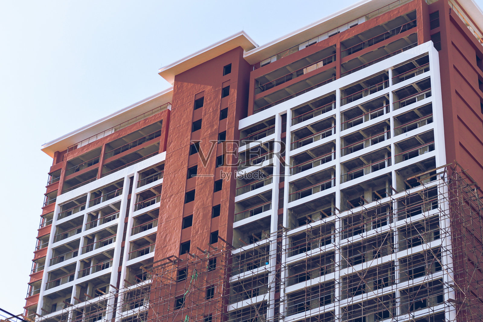 商业建筑的低角度视图照片摄影图片