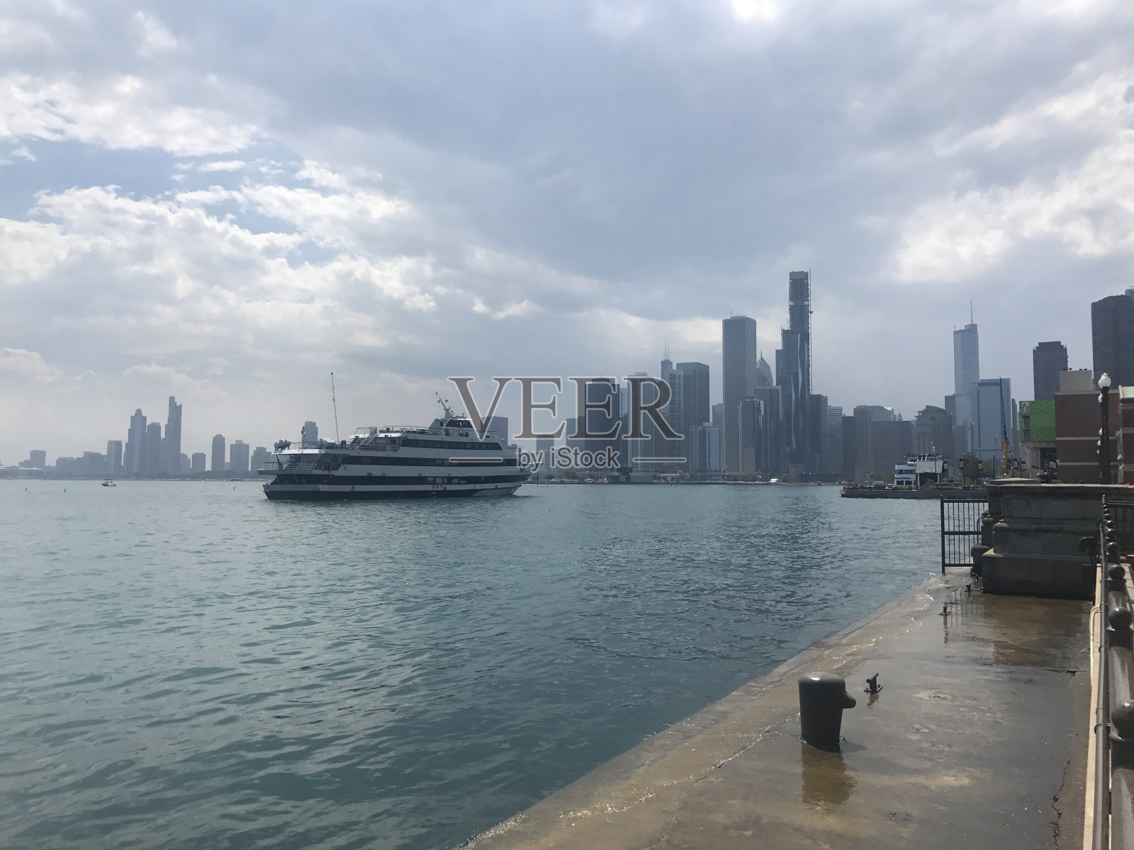 芝加哥码头照片摄影图片