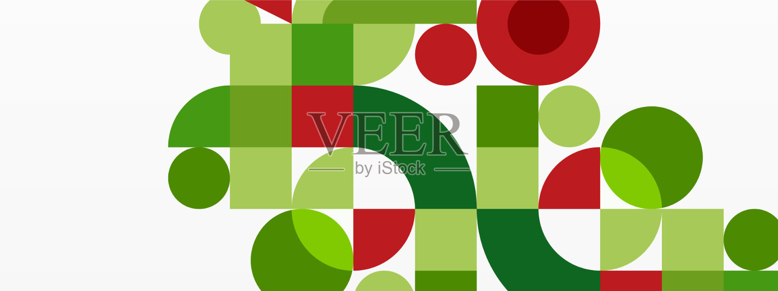 最小几何抽象背景圈插画图片素材