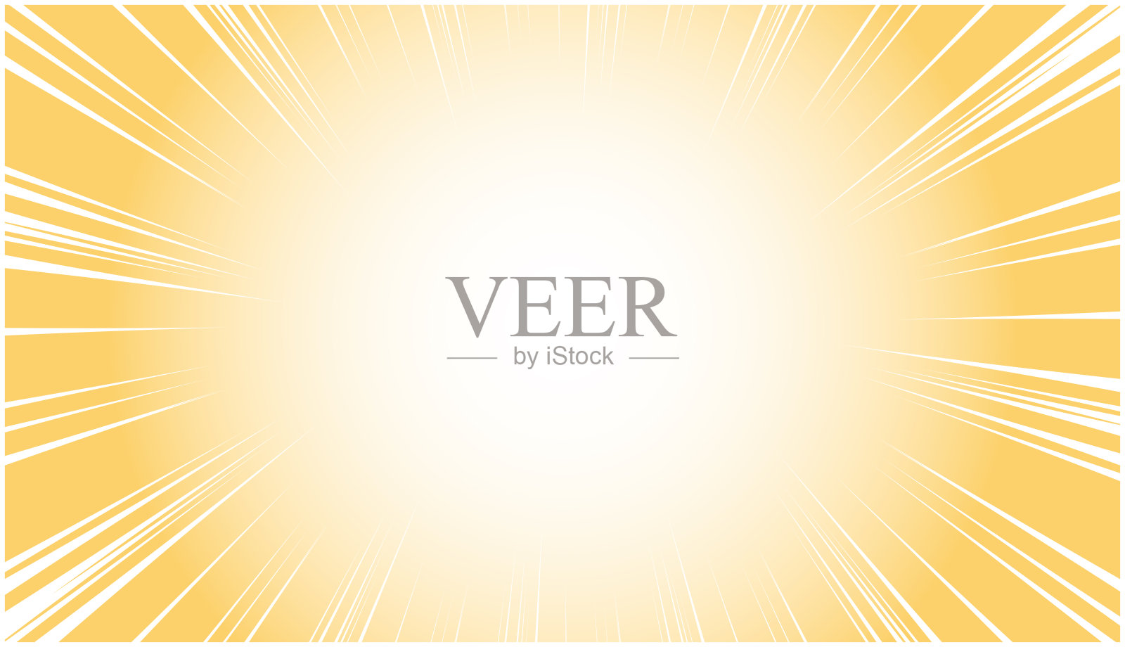 集中的金色光线插画图片素材