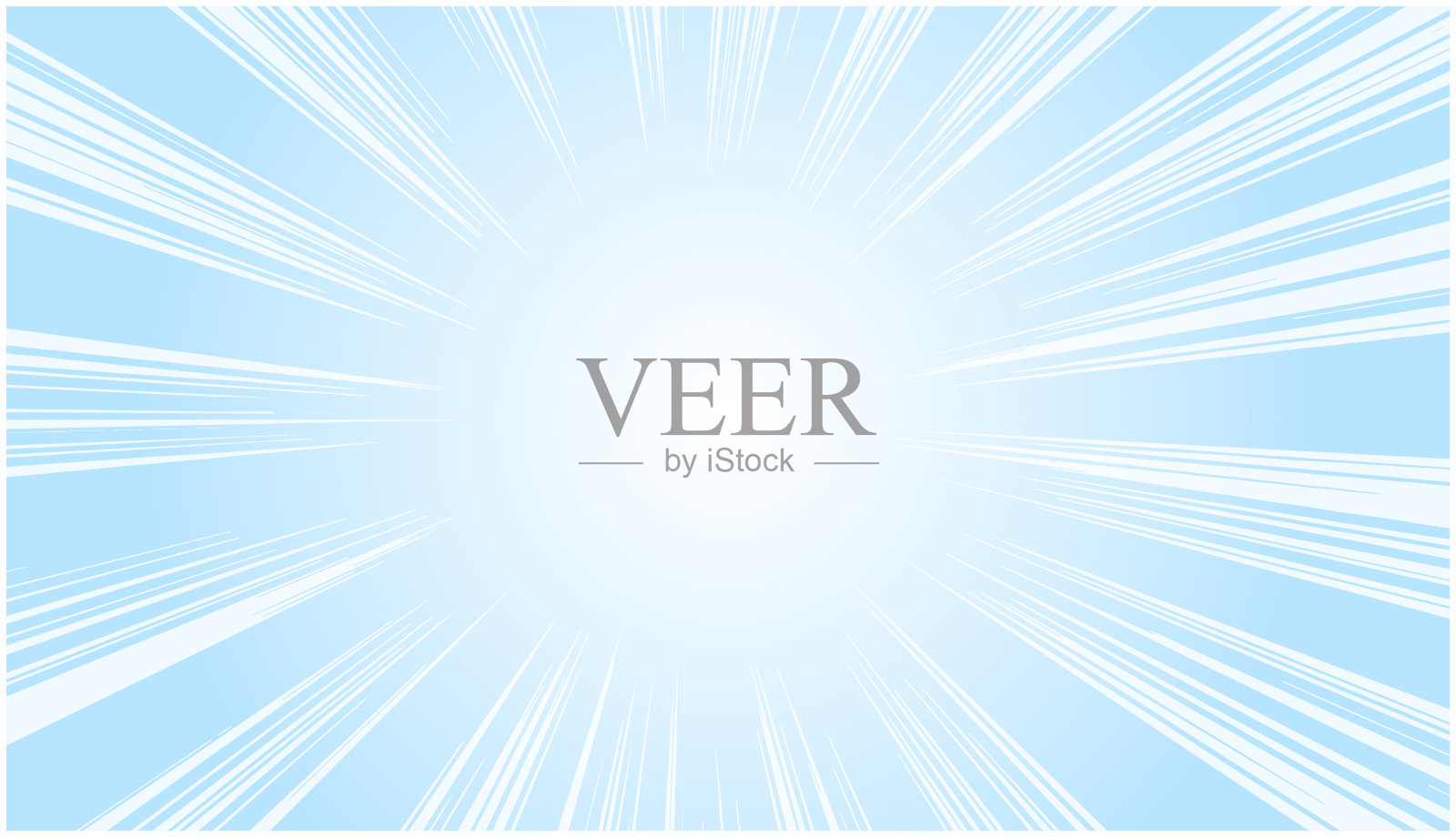 集中的蓝光线插画图片素材