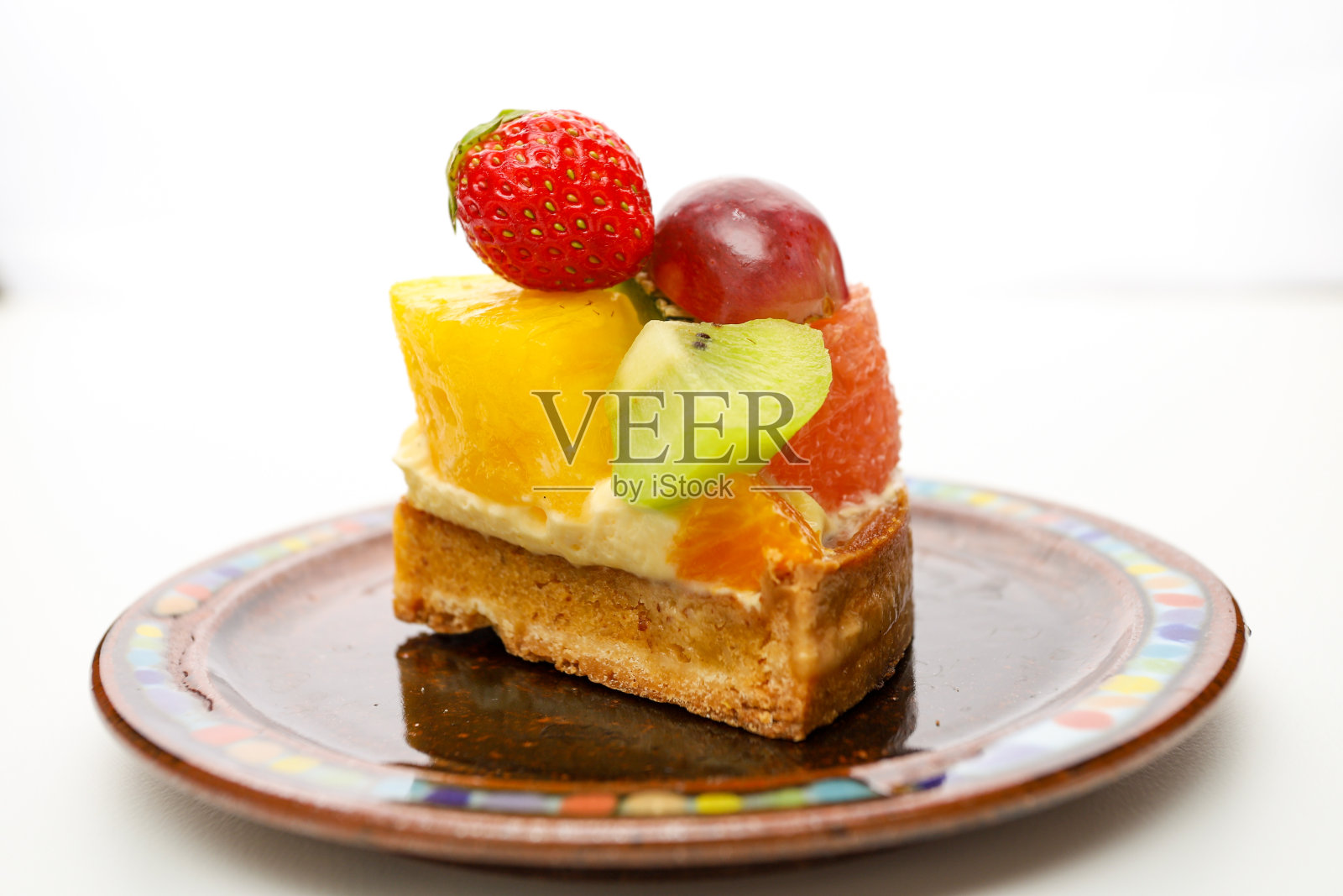水果蛋糕照片摄影图片