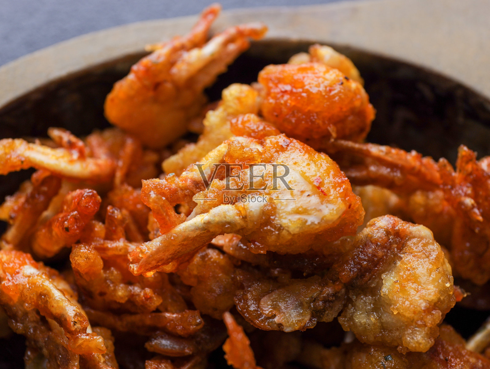 炒蟹照片摄影图片