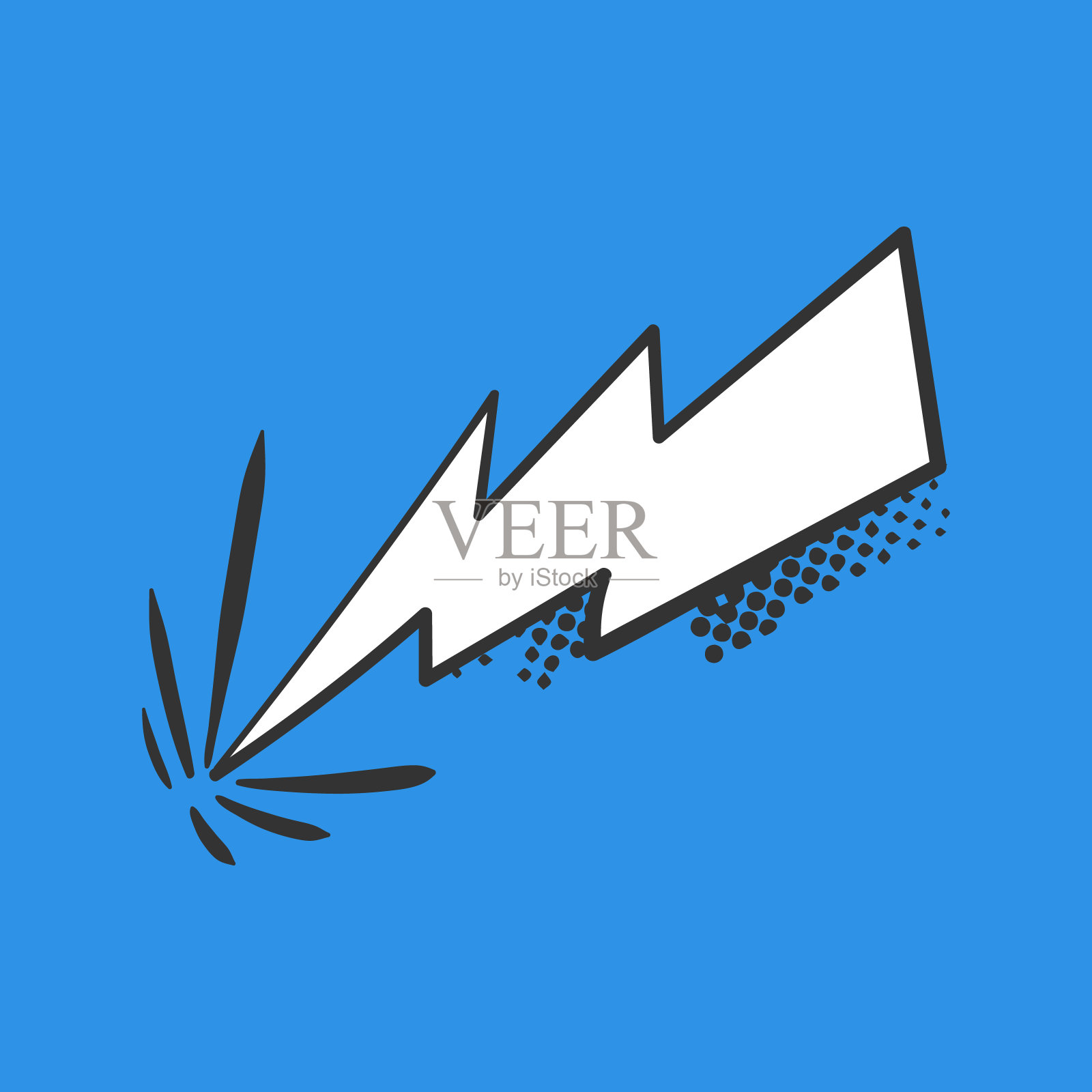 漫画对话泡泡,对话云,漫画书。插画图片素材