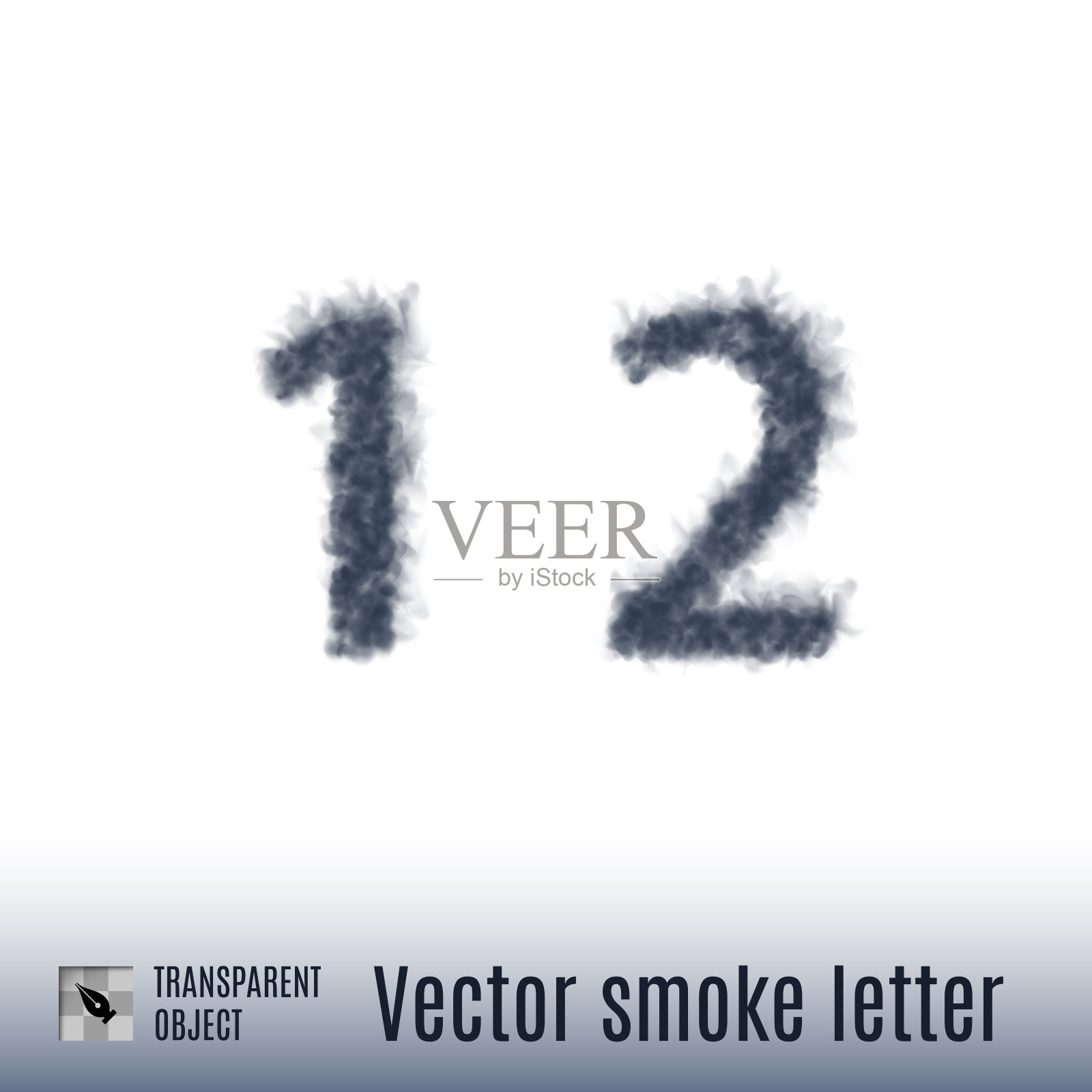 烟的信插画图片素材