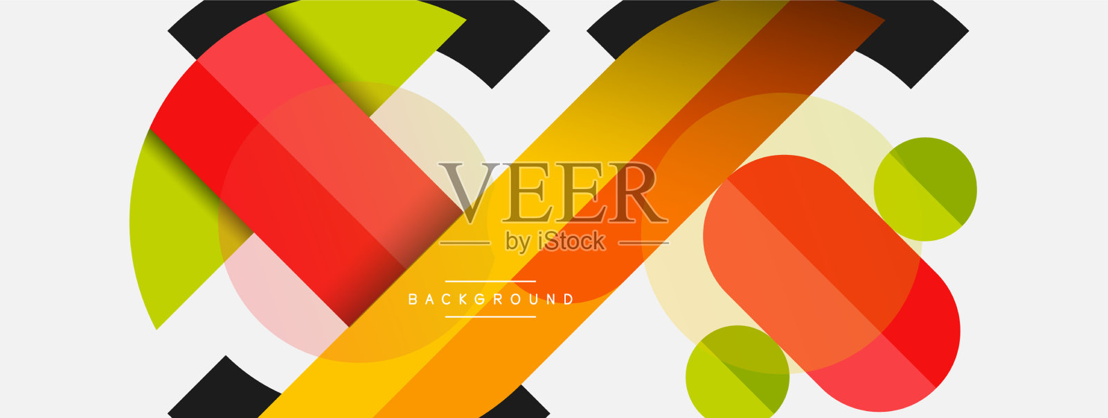 几何形状组成抽象的背景插画图片素材