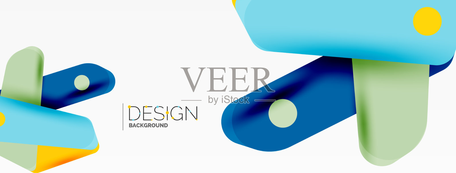 科技最小几何壁纸创意插画图片素材