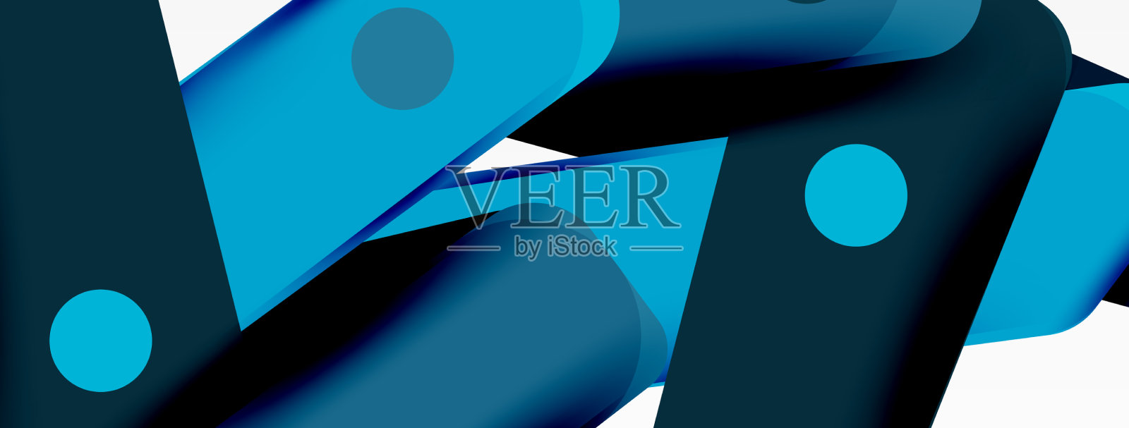 科技最小几何壁纸创意插画图片素材