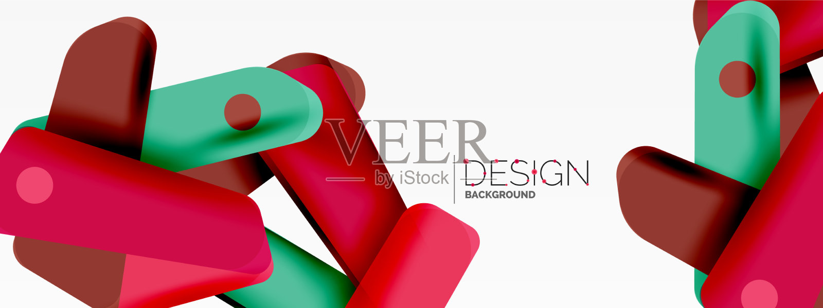 科技最小几何壁纸创意插画图片素材