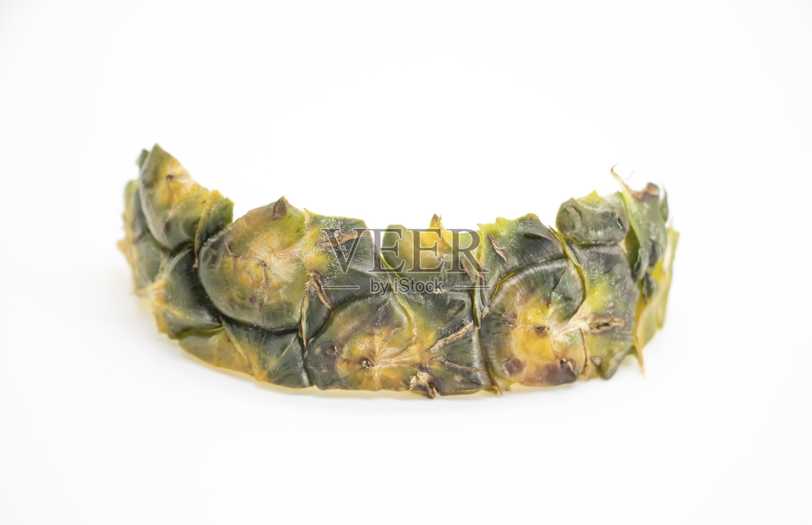 白底菠萝皮切片设计,照片摄影图片