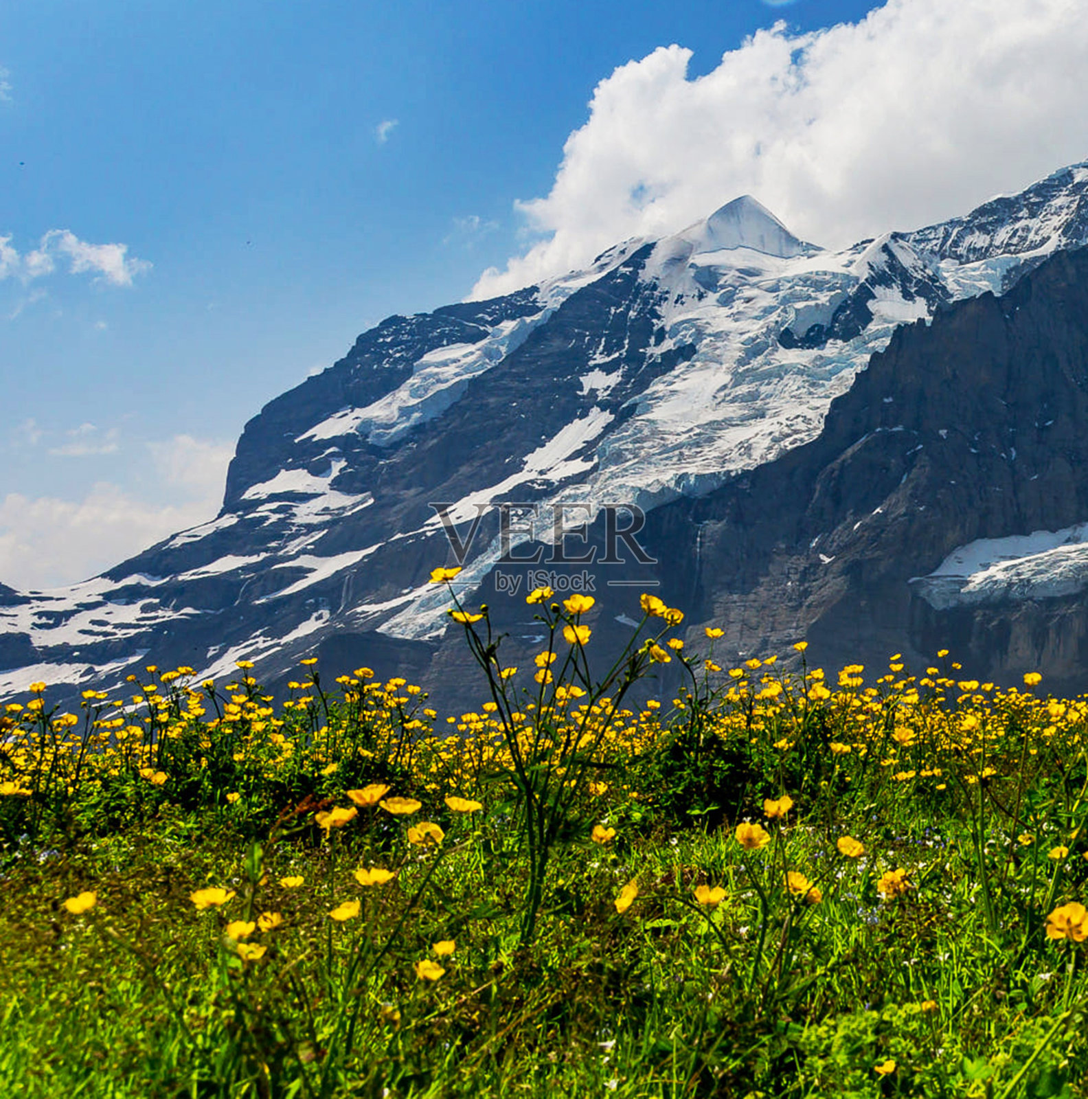 美丽的Lauterbrunnen,瑞士的照片照片摄影图片
