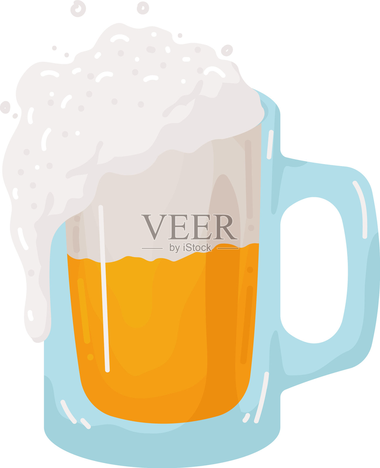 啤酒罐饮料插画图片素材