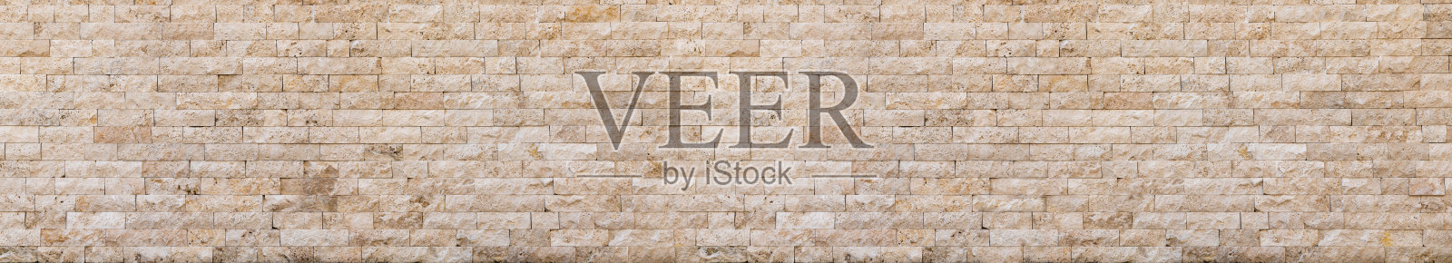 抽象的米色砖墙全景背景照片摄影图片