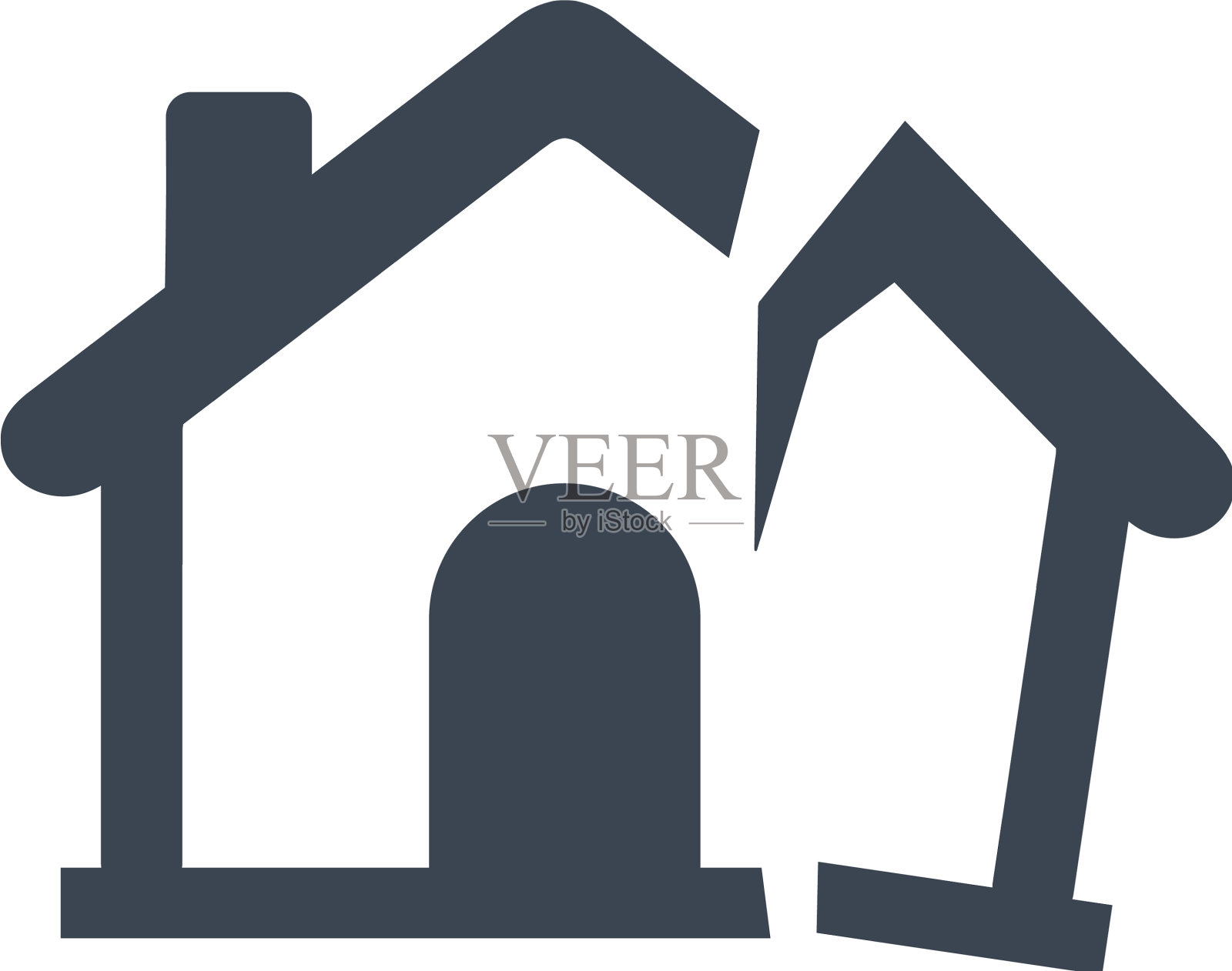 地震保险图标设计元素图片