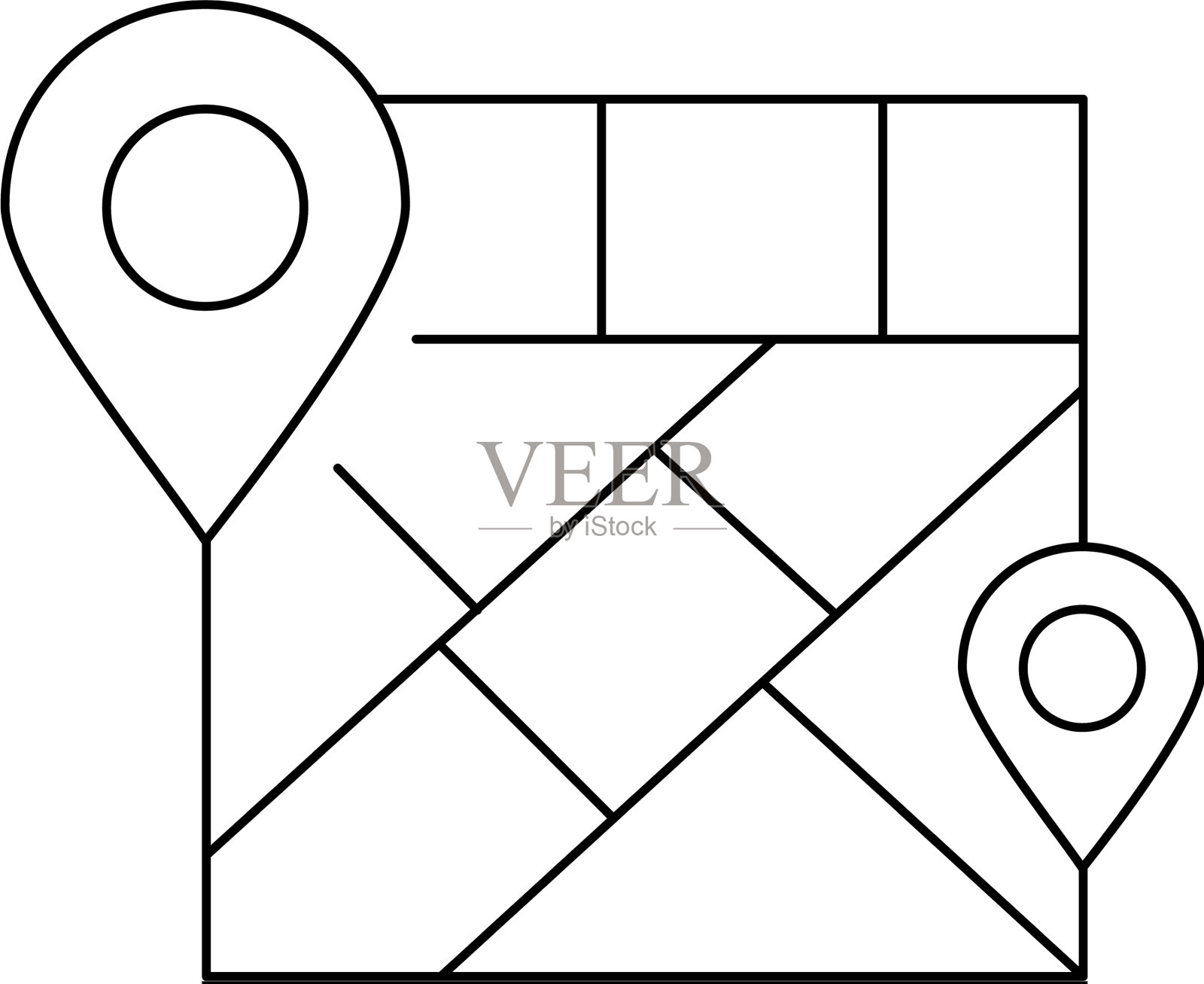 占位符行黑色图标图标素材