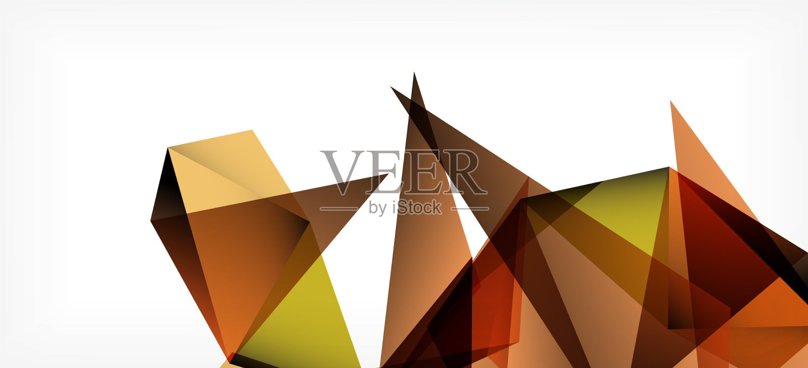 三角形几何背景在时尚的风格上插画图片素材