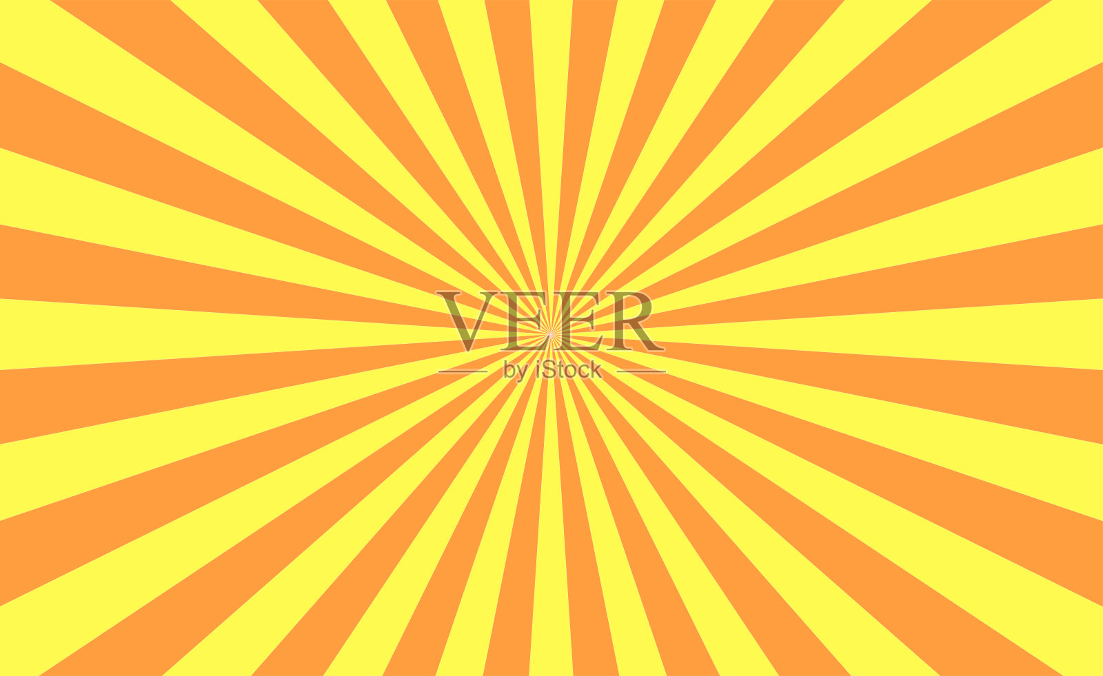 抽象的橙色和黄色阳光,复古风格爆发纹理背景,插图,线条艺术照片摄影图片