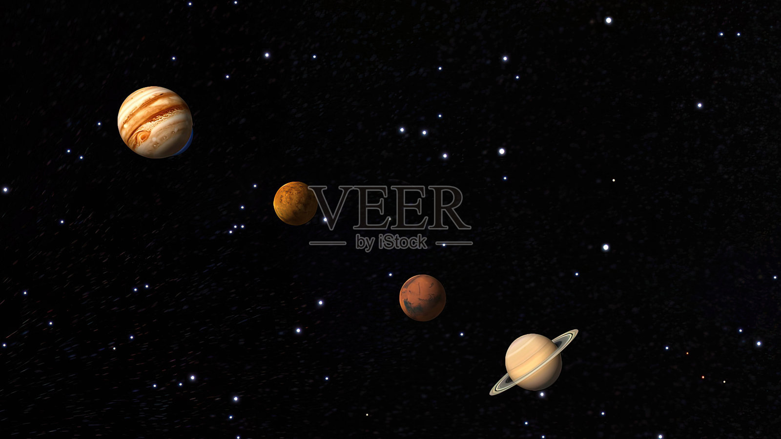 空间和宇宙主题的动画背景照片摄影图片