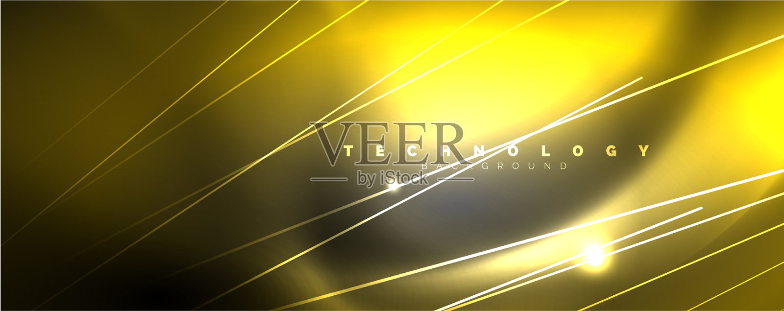 颜色光与线条外太空背景插画图片素材