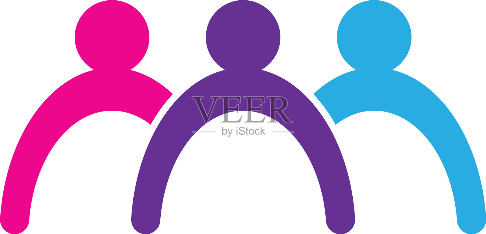 社区护理的标志设计元素图片